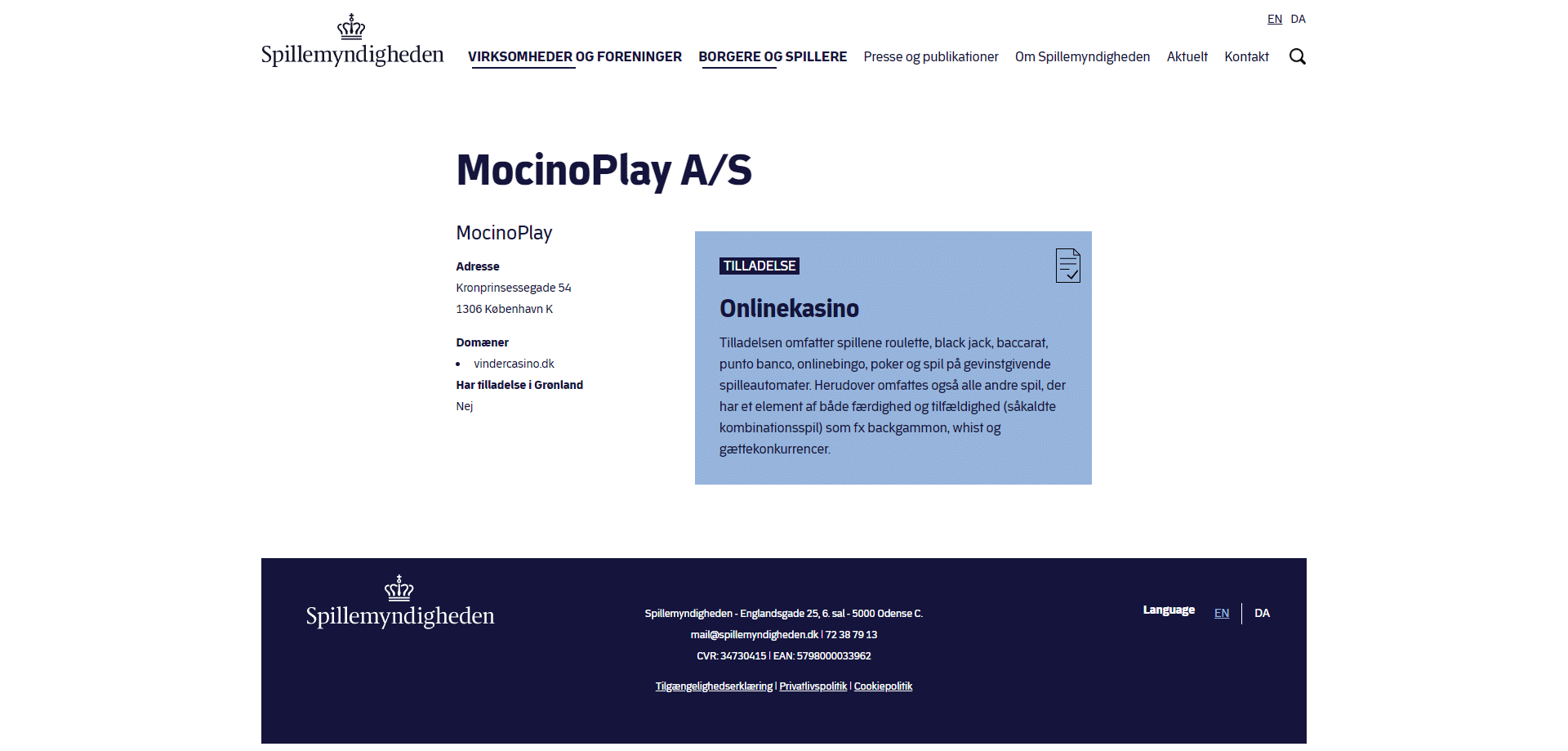 MocinoPlay A/S