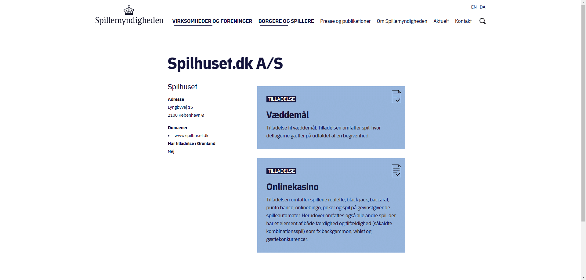 Spilhuset.dk A/S