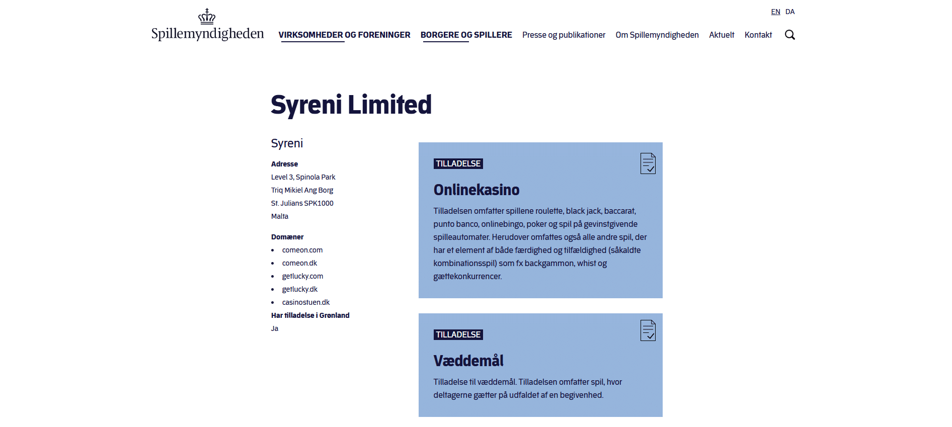 Syreni Limited