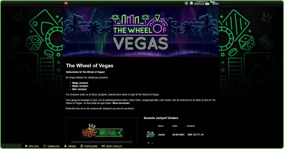 The Wheel of Vegas