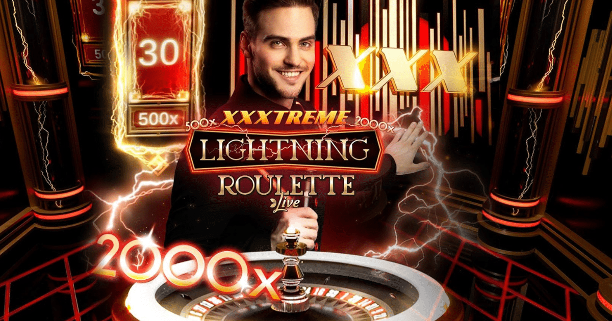 XXXtreme Lightning Roulette gør online casino bordspil lidt sjovere