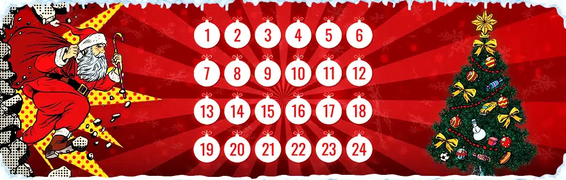 KapowCasino julekalender 2024 Julekalendere
