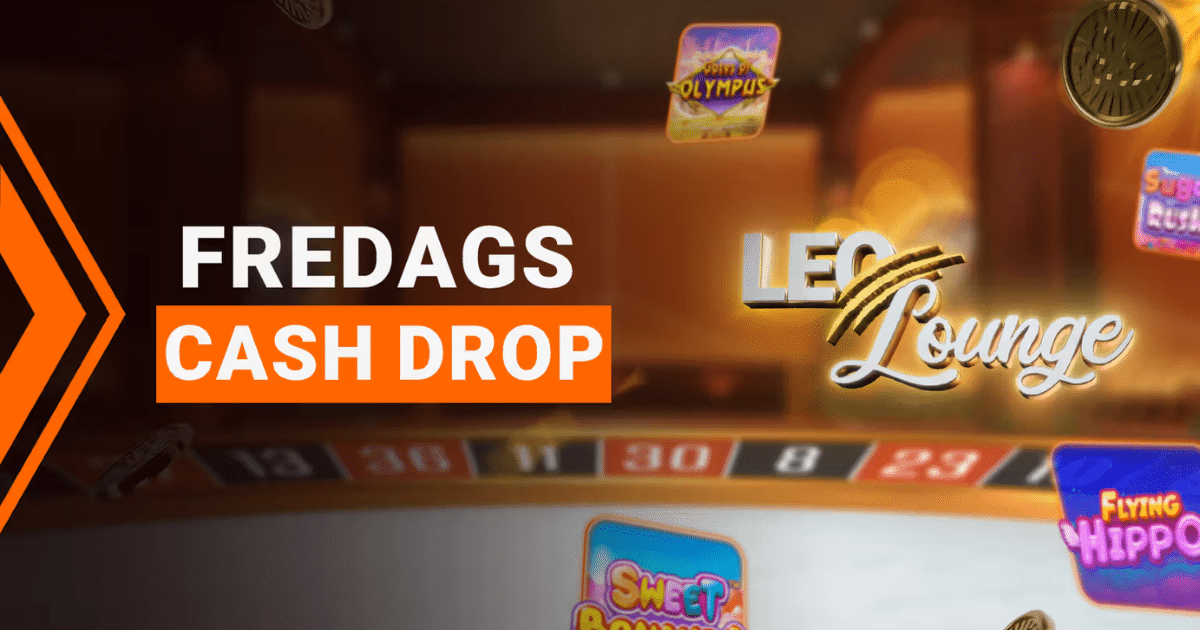 LeoVegas fredags cash drop